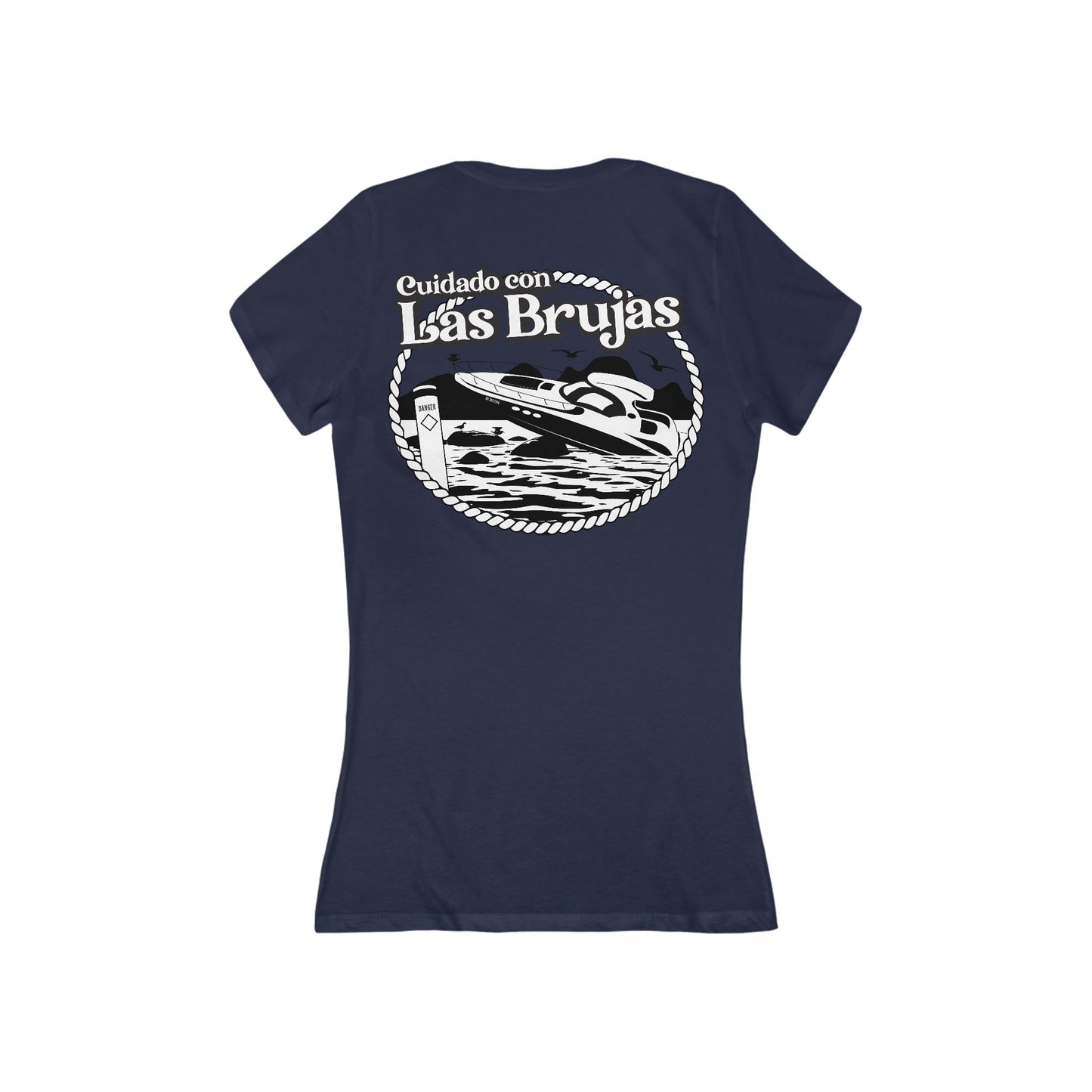 Las Brujas - Women's V-Neck- Back Print