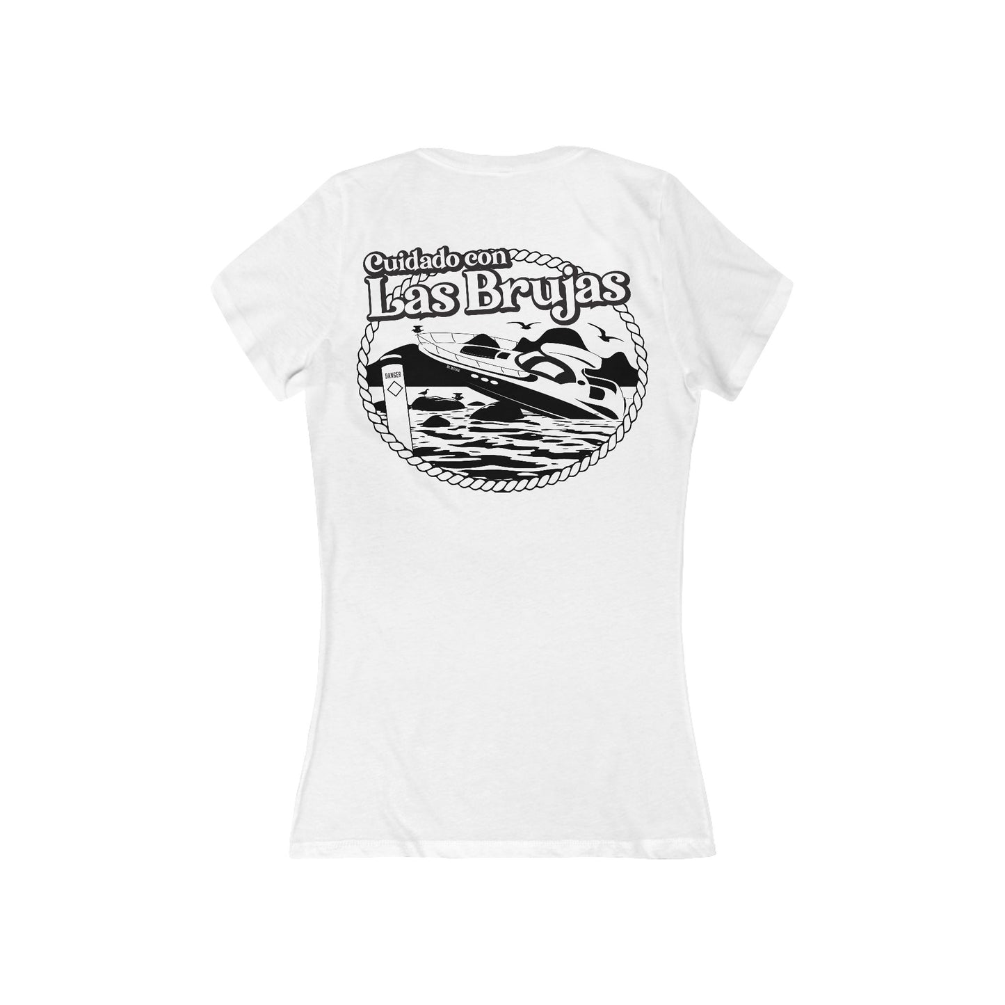 Las Brujas - Women's V-Neck- Back Print
