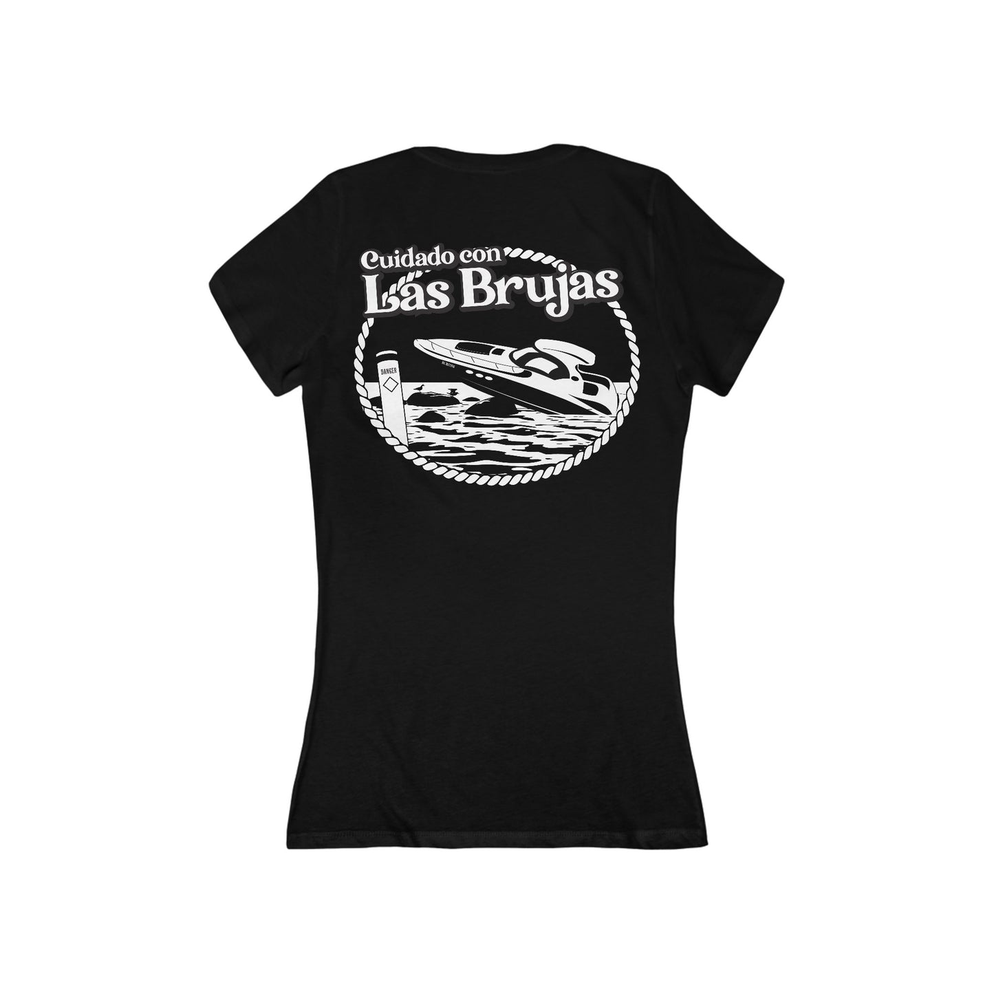 Las Brujas - Women's V-Neck- Back Print