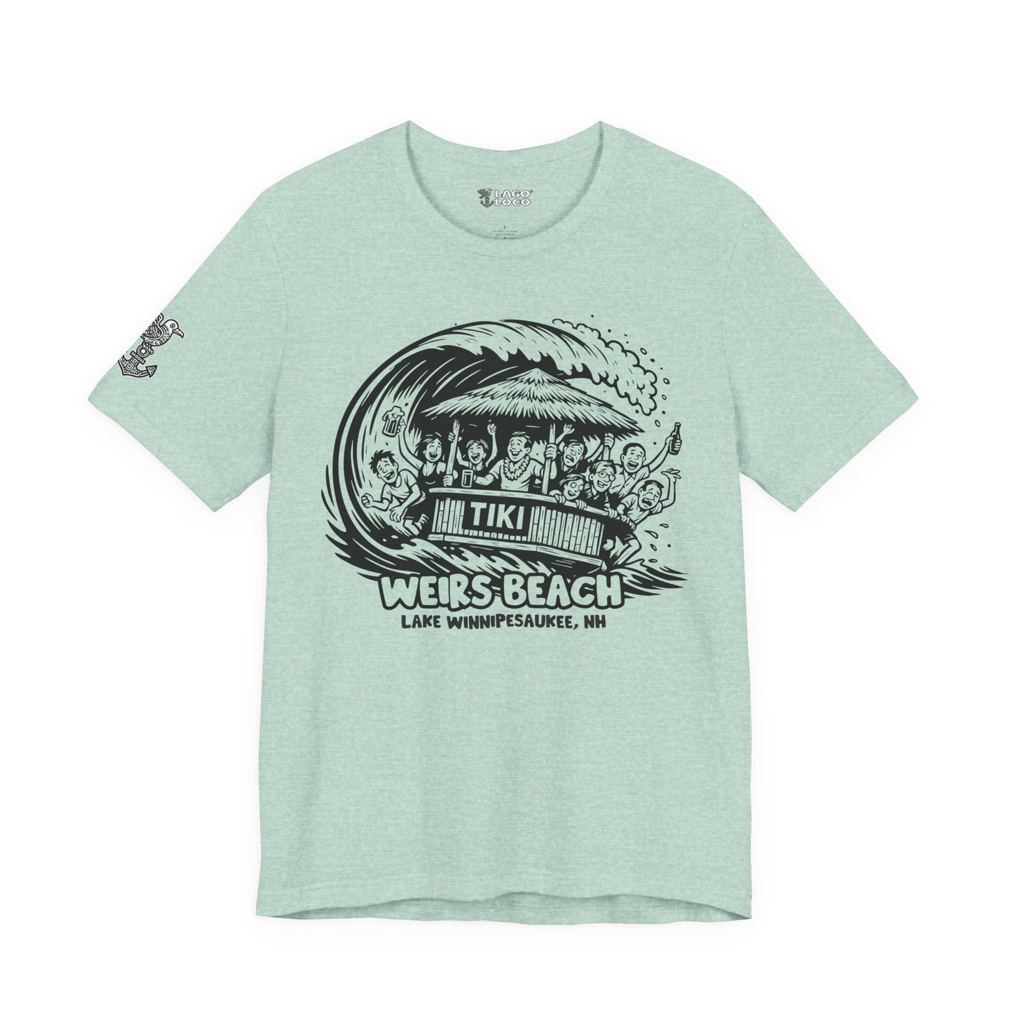 Weirs Beach - Tiki - Unisex Tee