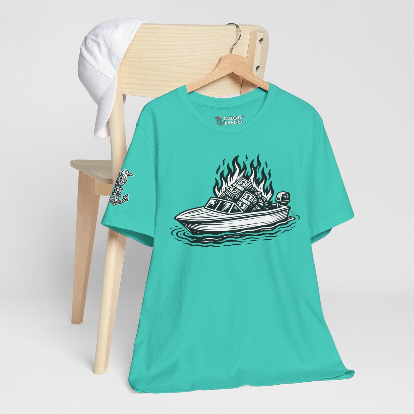 I love boating - Unisex Tee