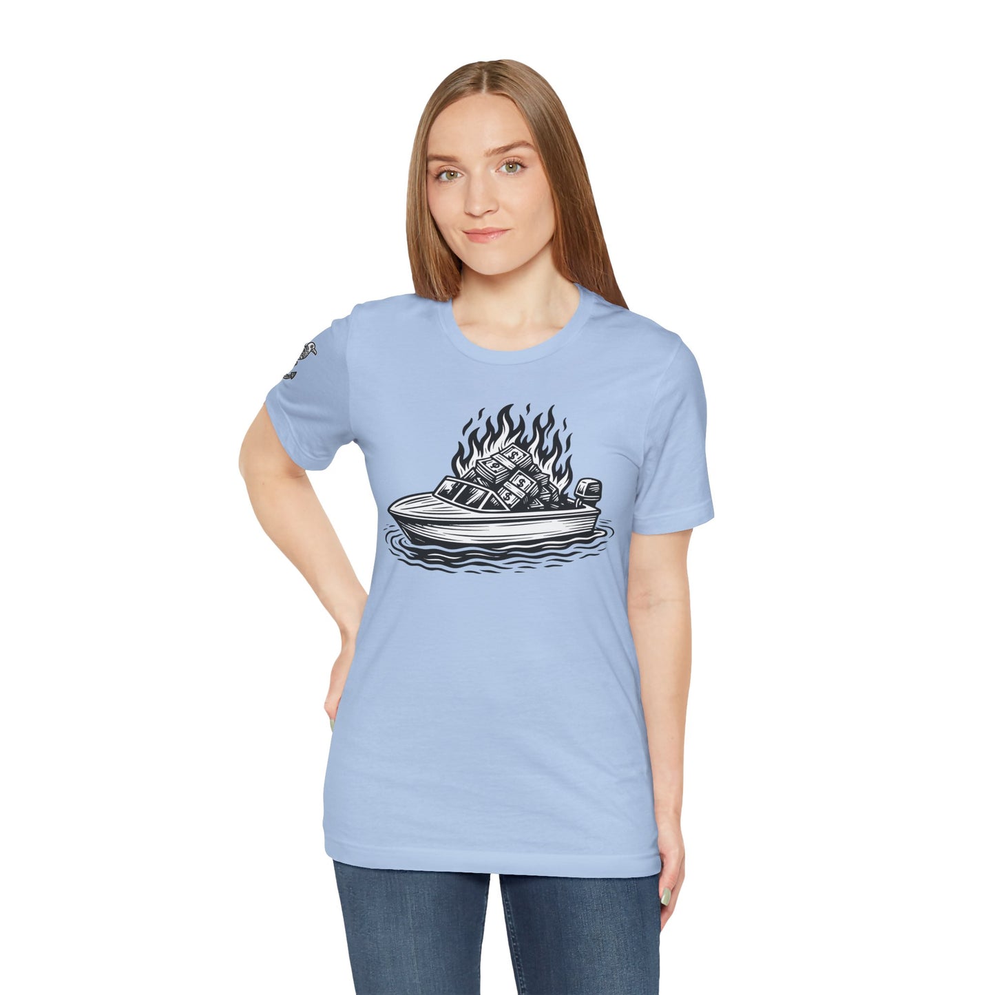 I love boating - Unisex Tee