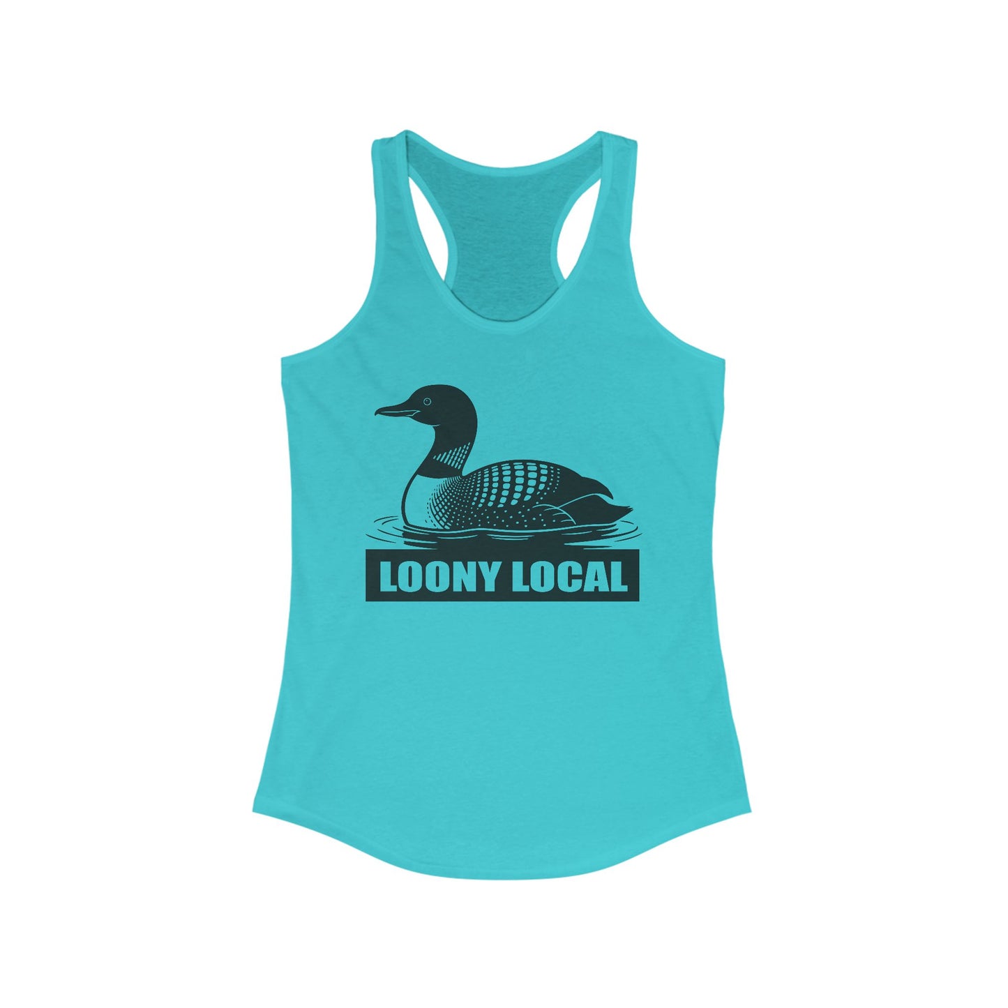 Loony Local Women's Racerback Tank Top