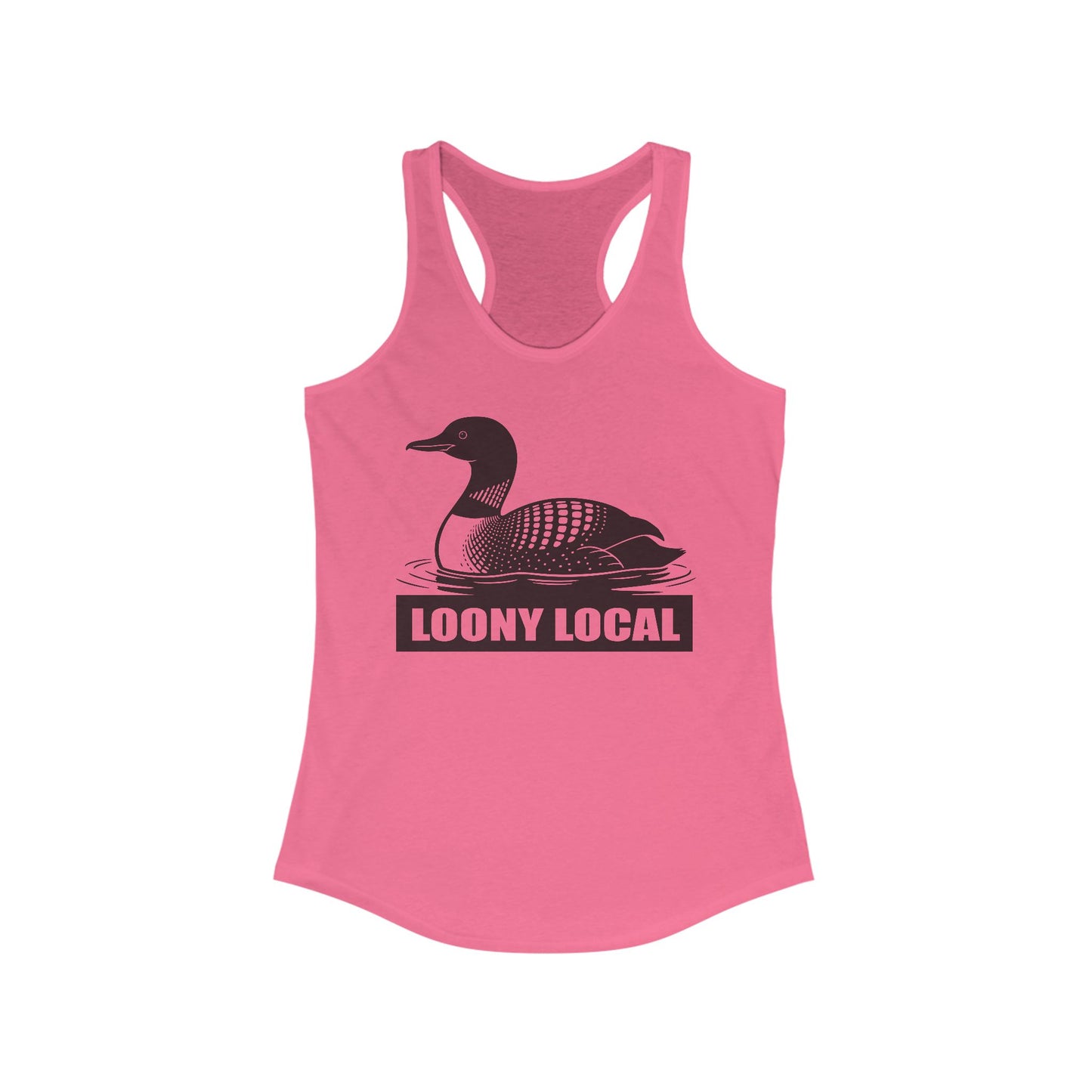 Loony Local Women's Racerback Tank Top