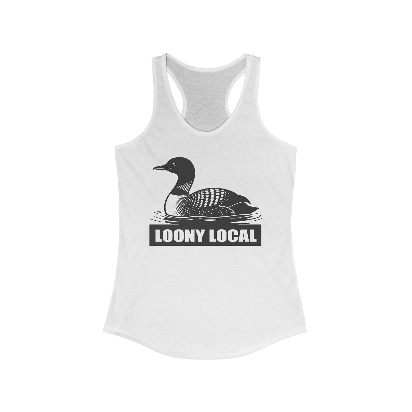Loony Local Women's Racerback Tank Top