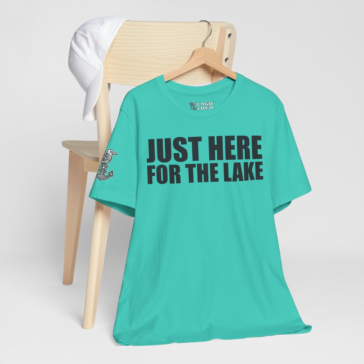 Just here for the lake Unisex Tee