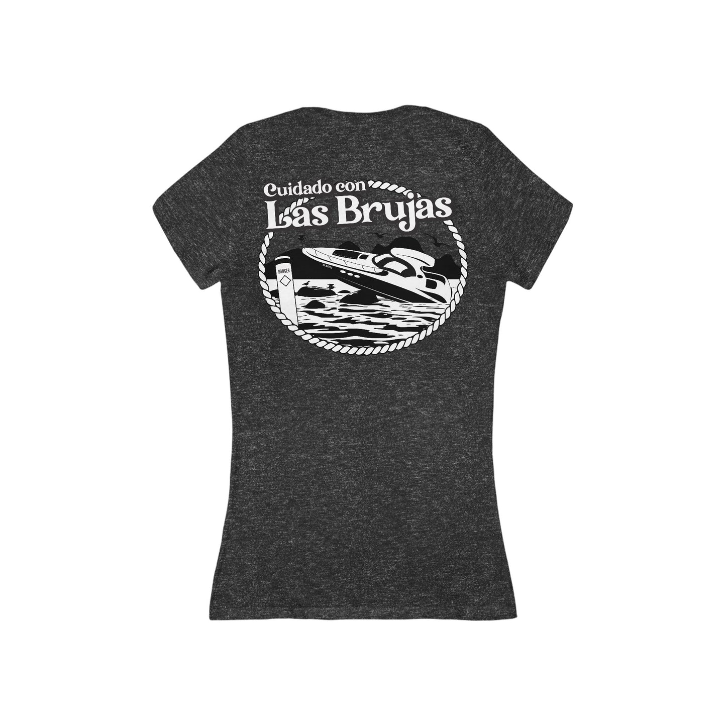 Las Brujas - Women's V-Neck- Back Print