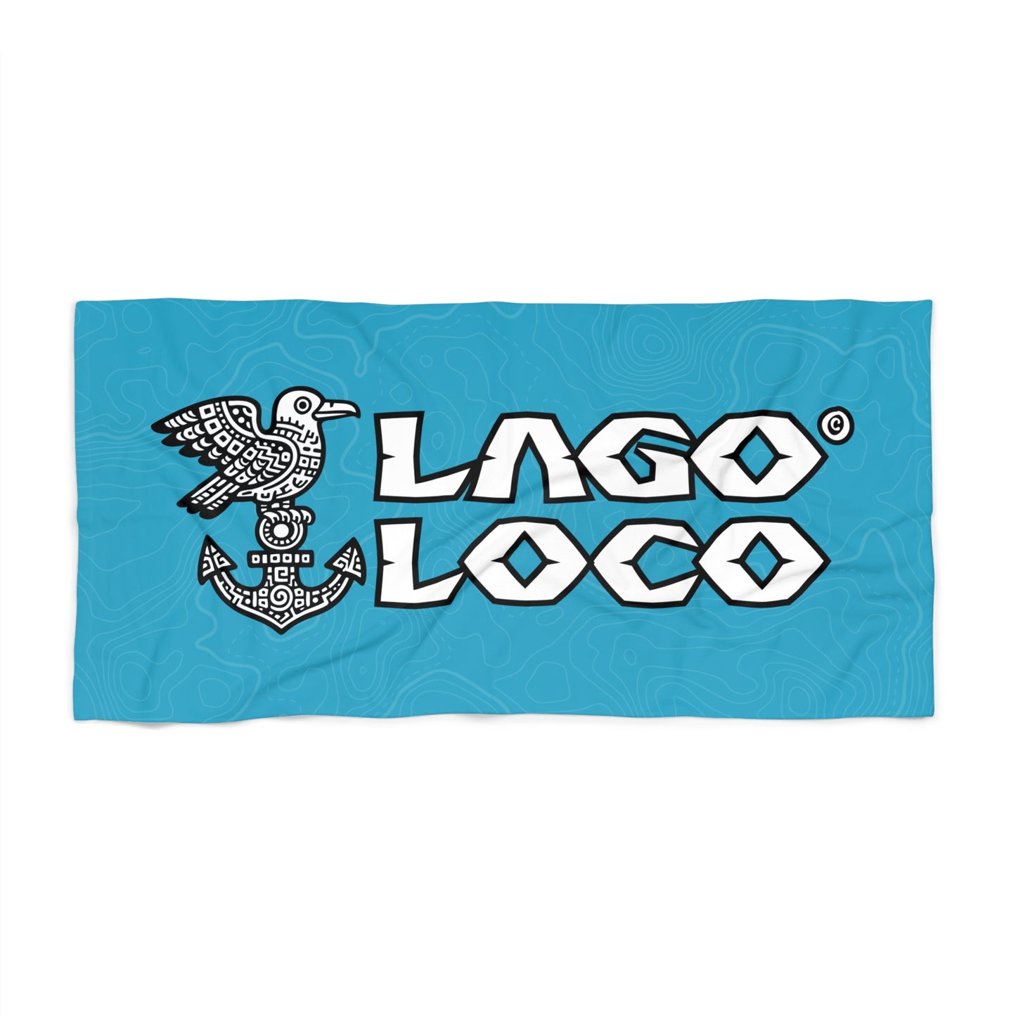 Lago Loco Beach Towel
