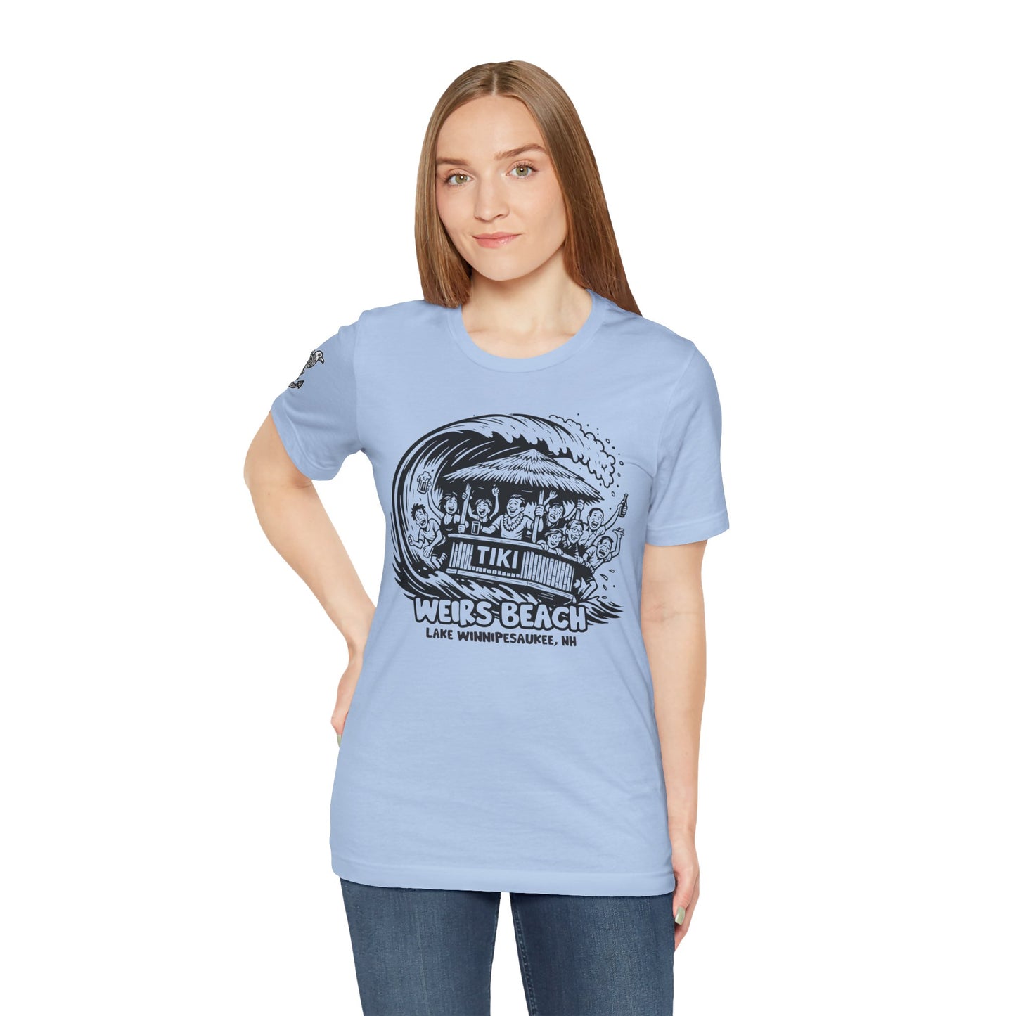 Weirs Beach - Tiki -  Unisex Tee