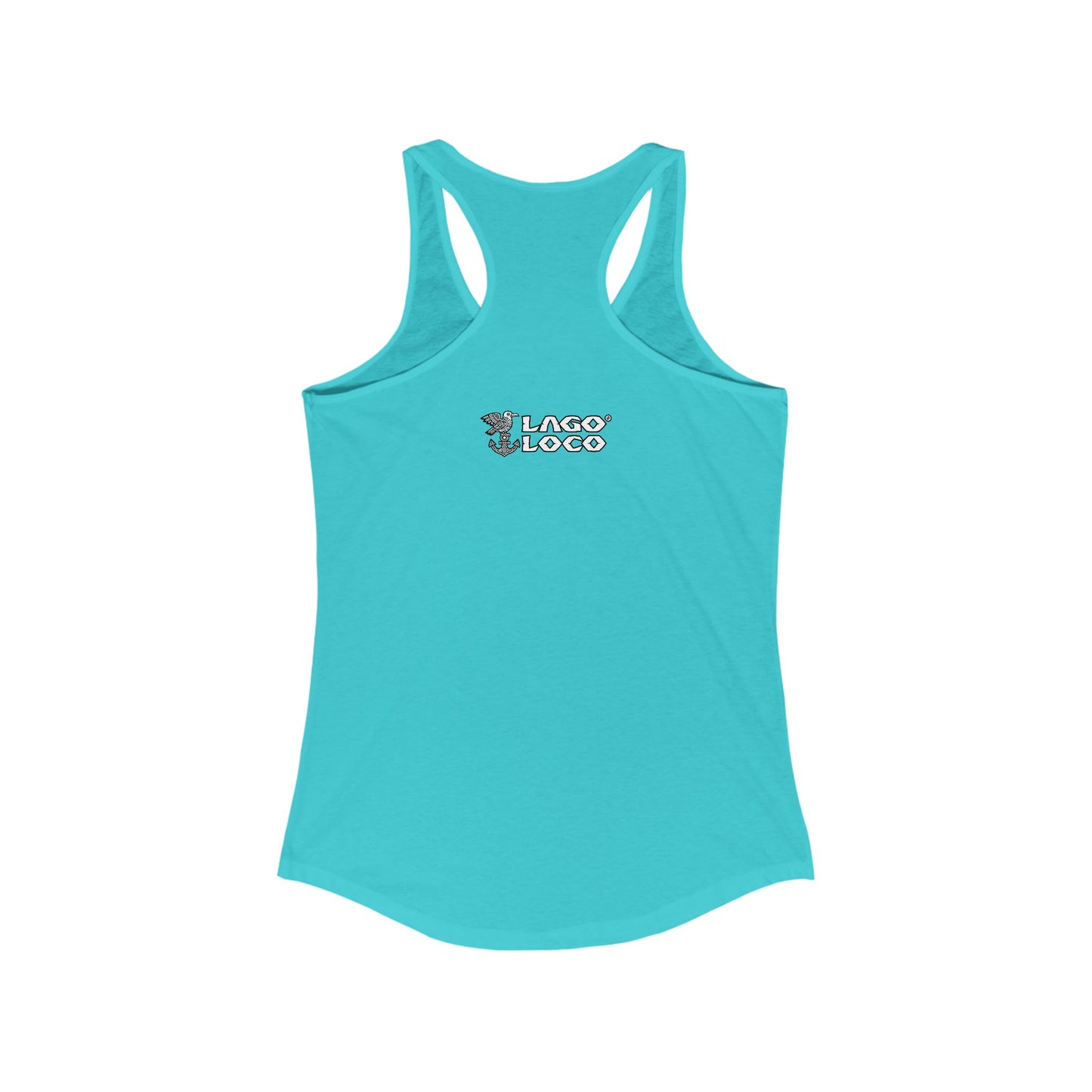 Isla Larga (Long Island) - Women's Racerback Tank Top