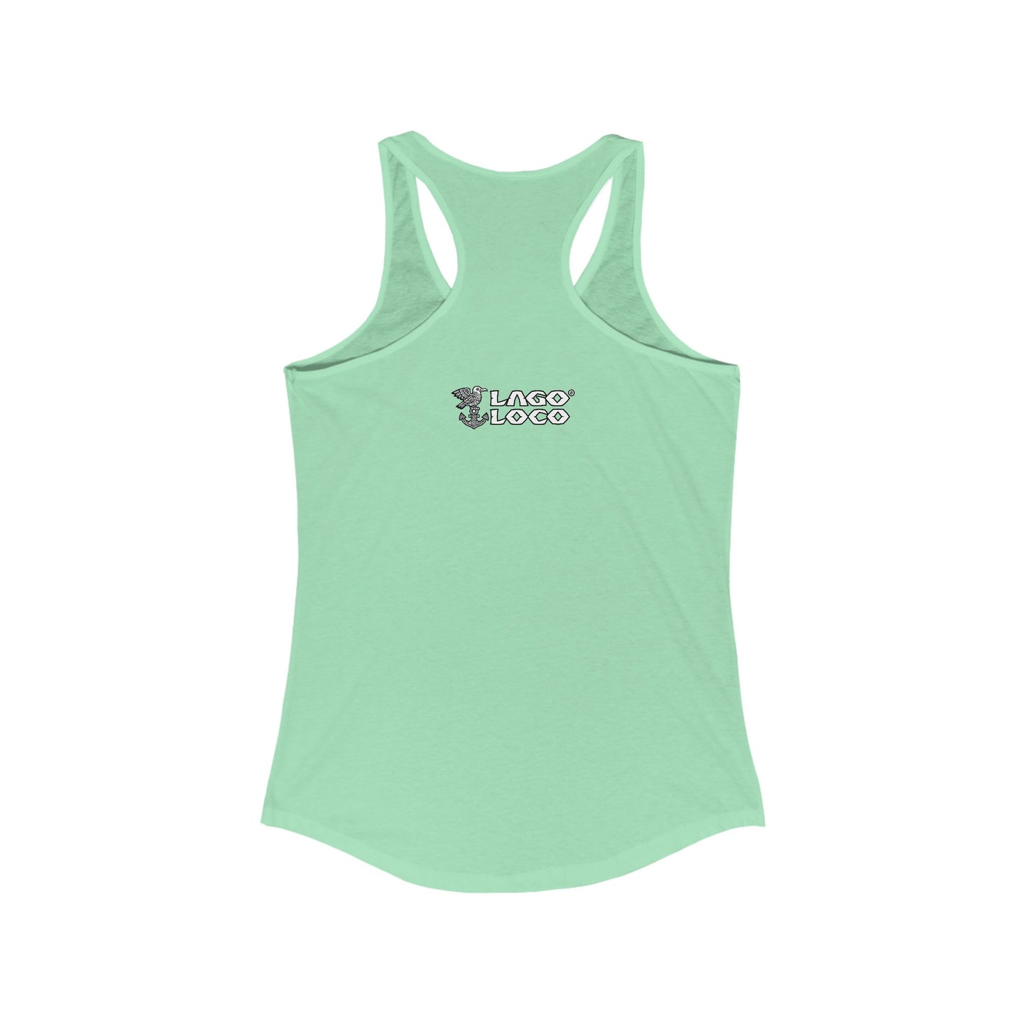 Isla Larga (Long Island) - Women's Racerback Tank Top