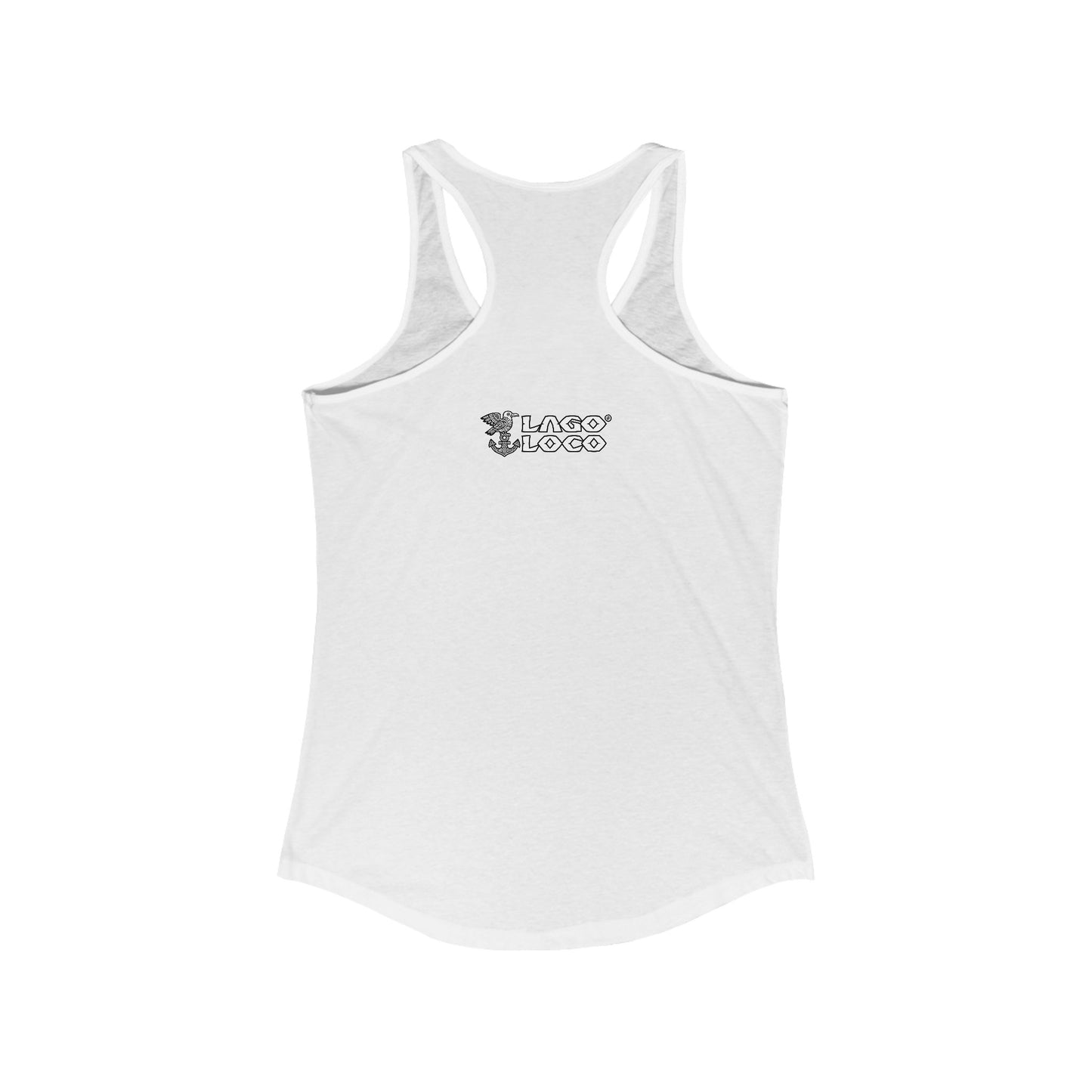 Isla Larga (Long Island) - Women's Racerback Tank Top