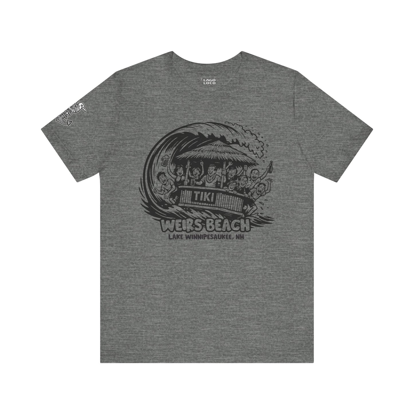 Weirs Beach - Tiki -  Unisex Tee