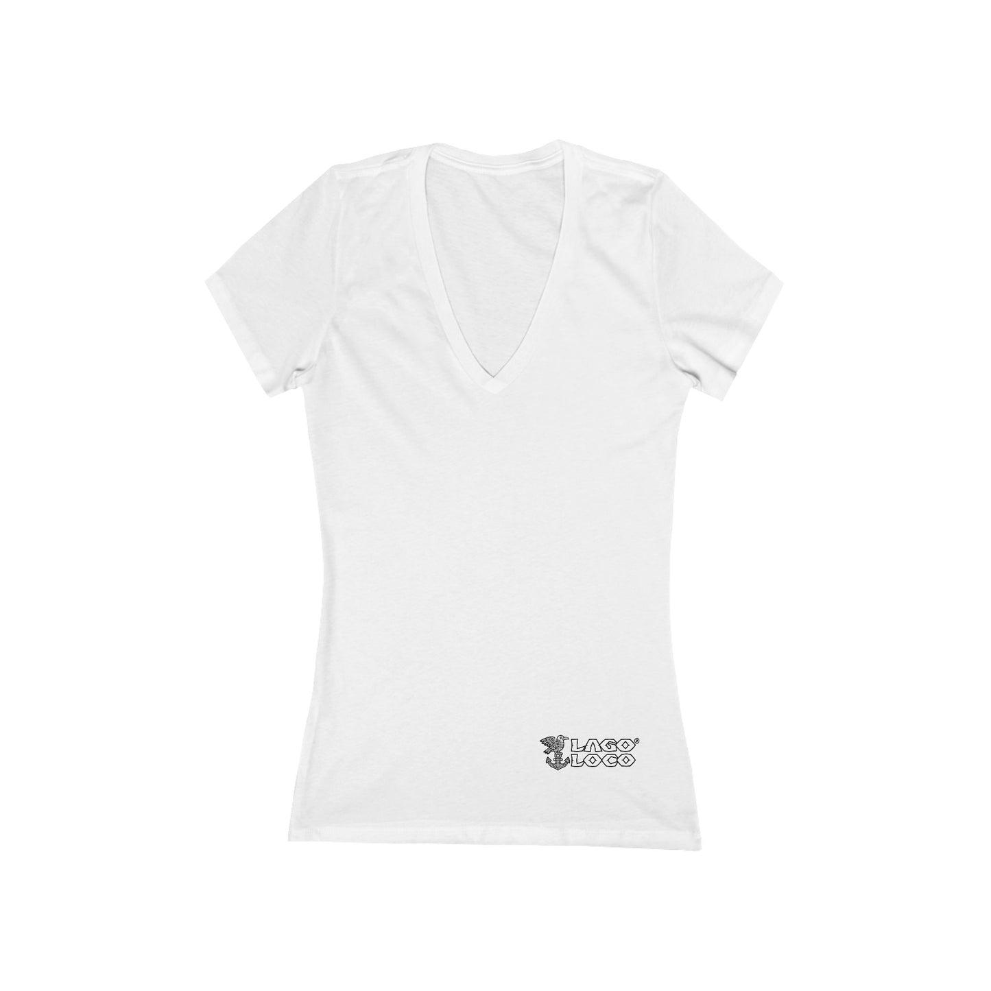 Bahia Paugus - Women's V-Neck- Back Print