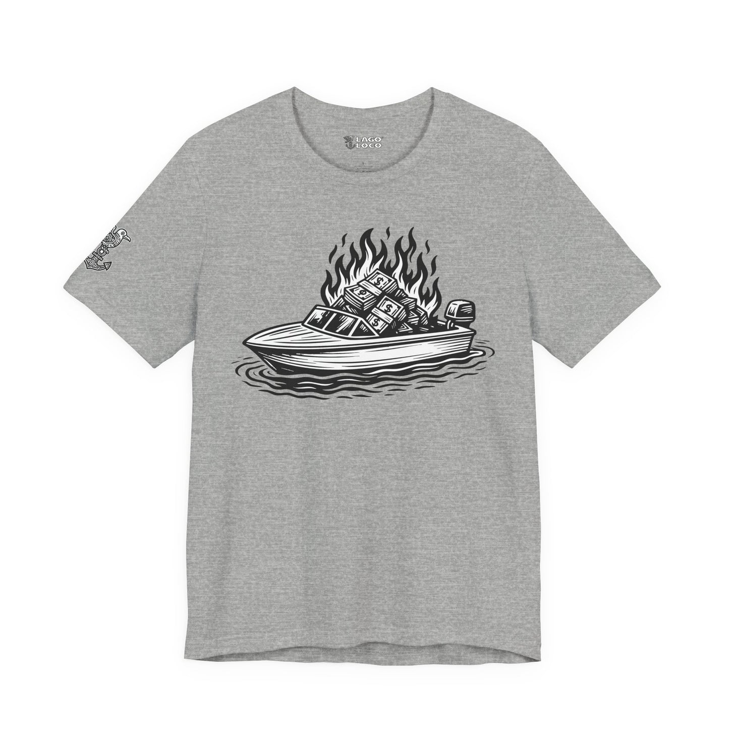 I love boating - Unisex Tee