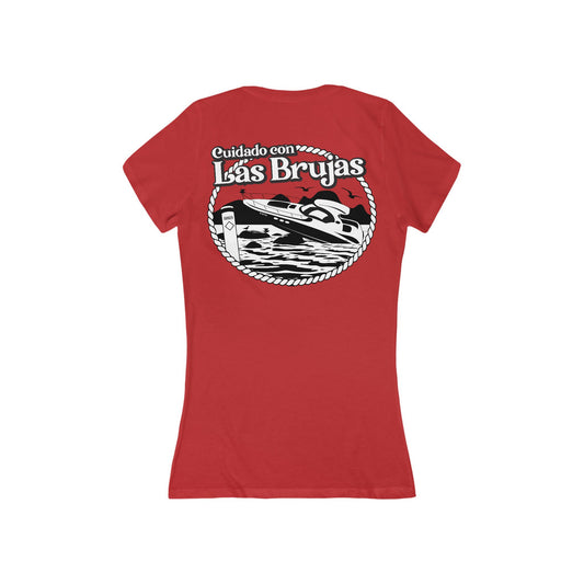 Las Brujas - Women's V-Neck- Back Print