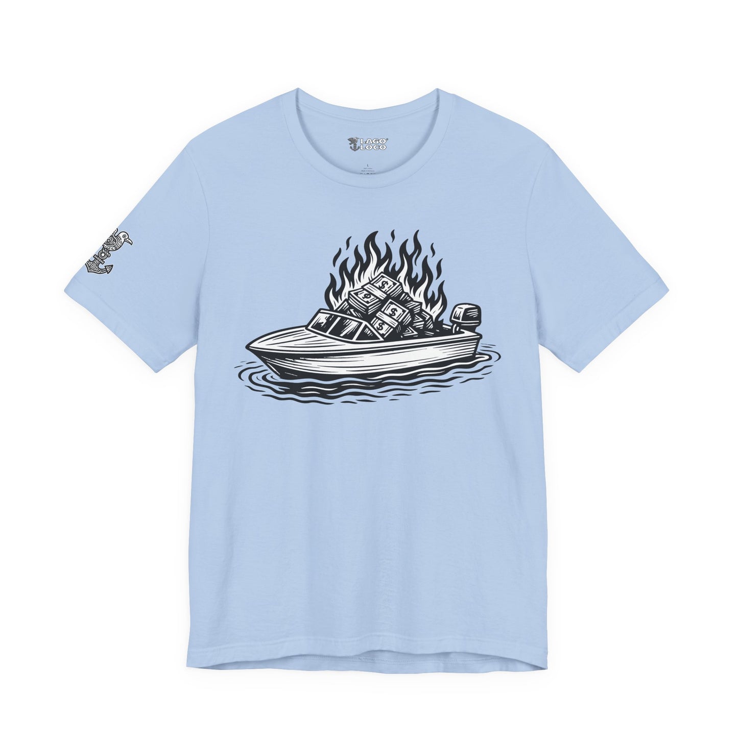 I love boating - Unisex Tee