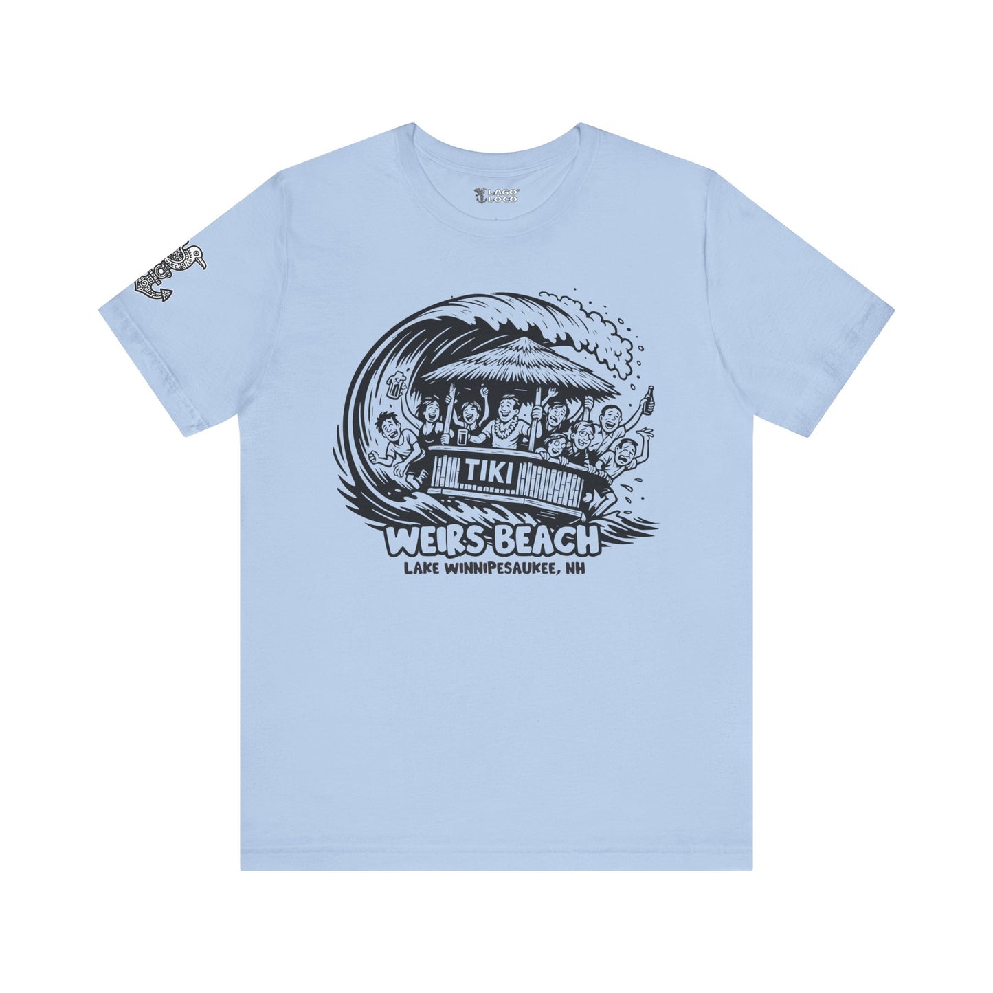 Weirs Beach - Tiki -  Unisex Tee