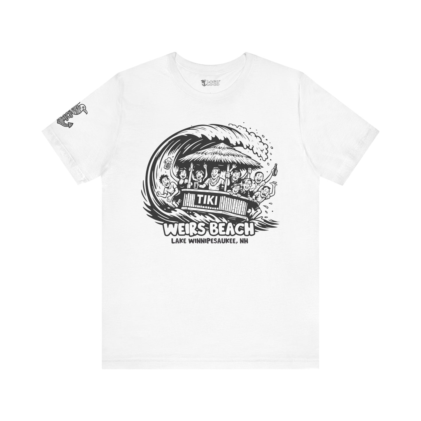 Weirs Beach - Tiki -  Unisex Tee
