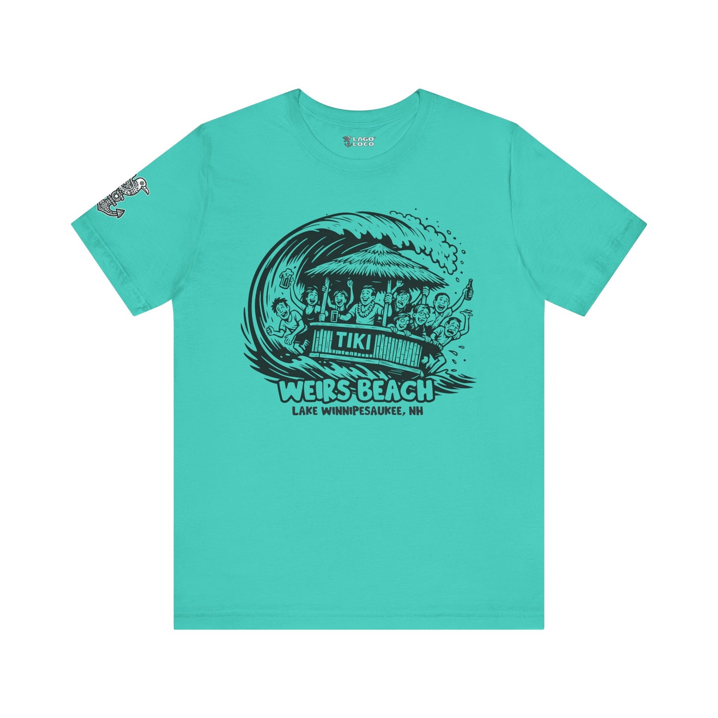Weirs Beach - Tiki -  Unisex Tee