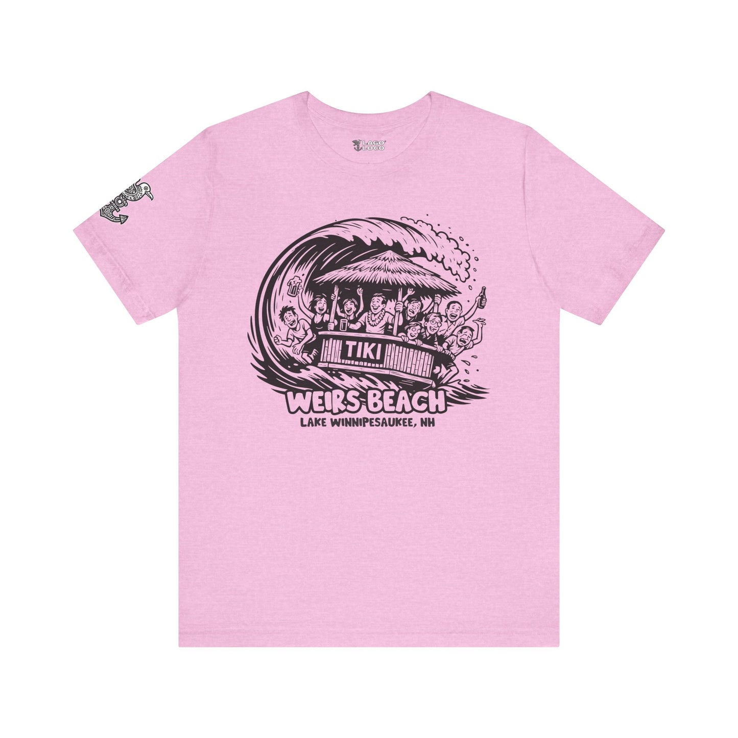 Weirs Beach - Tiki -  Unisex Tee
