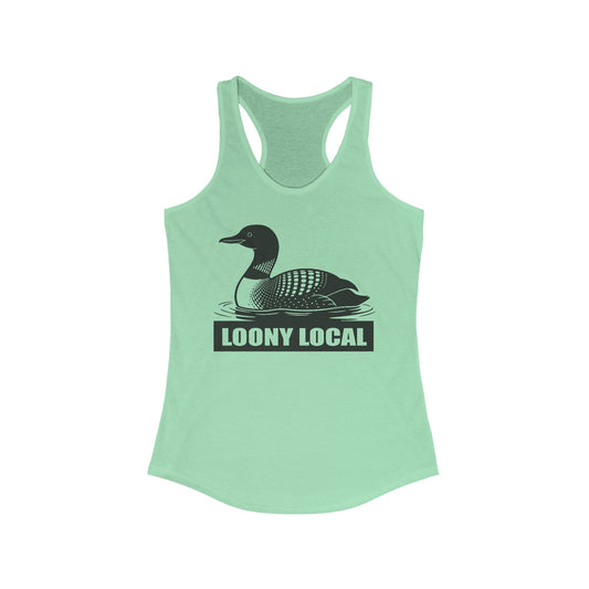 Loony Local Women's Racerback Tank Top