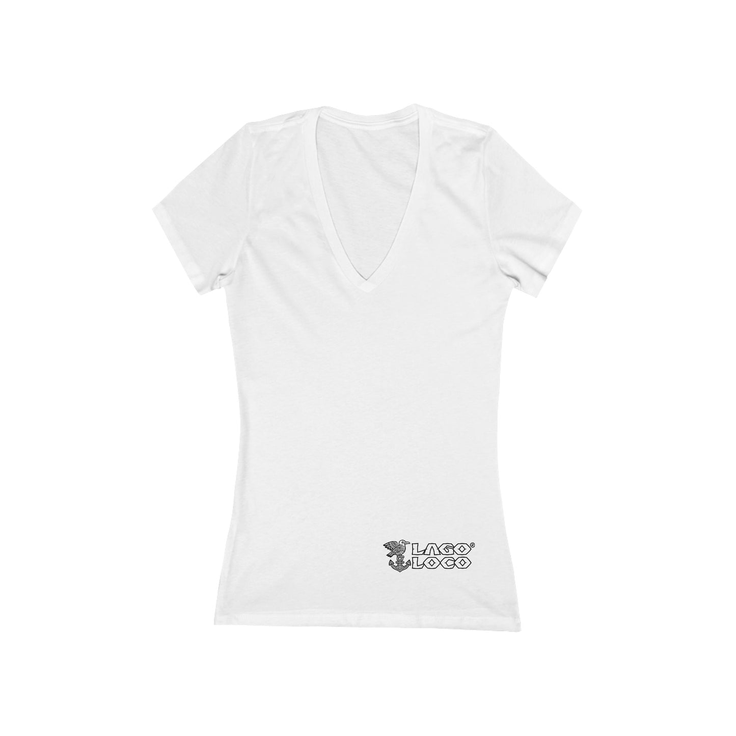 Bahia Braun - Women's V-Neck- Back Print
