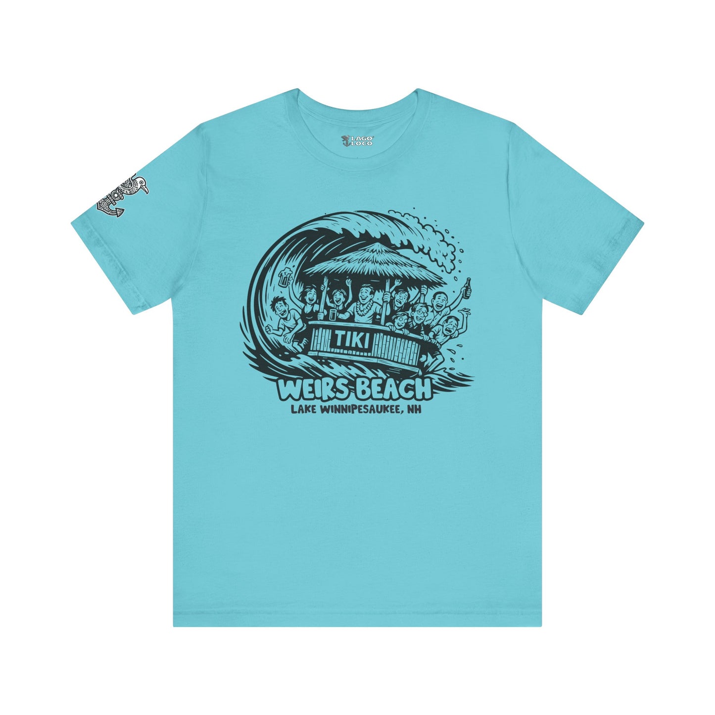 Weirs Beach - Tiki -  Unisex Tee