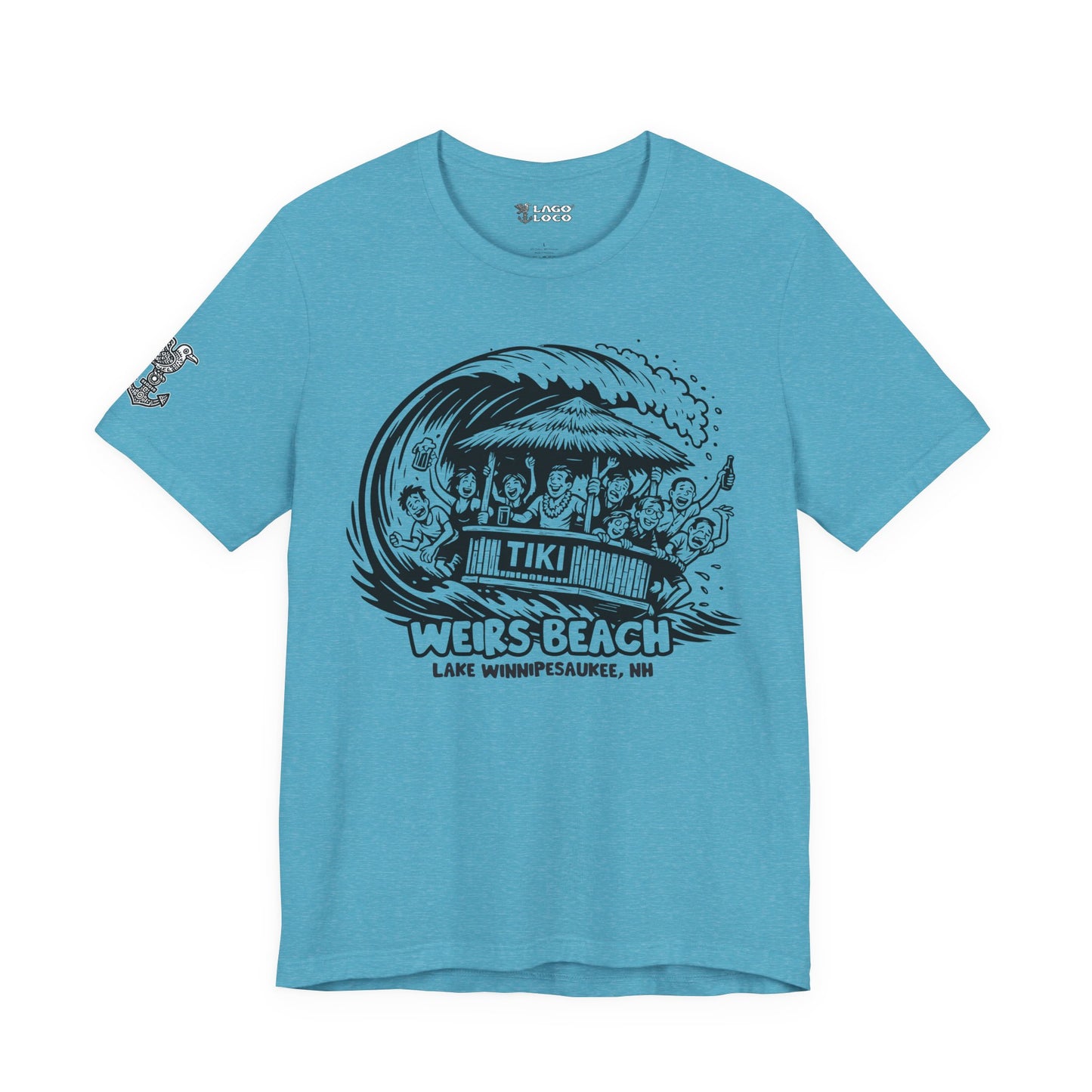 Weirs Beach - Tiki -  Unisex Tee