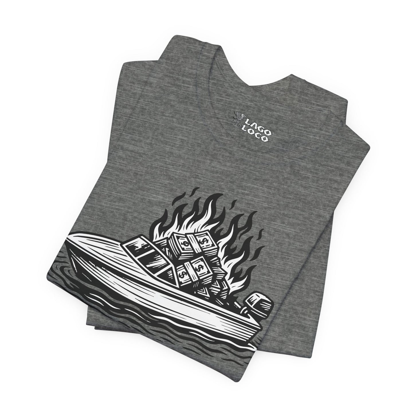 I love boating - Unisex Tee