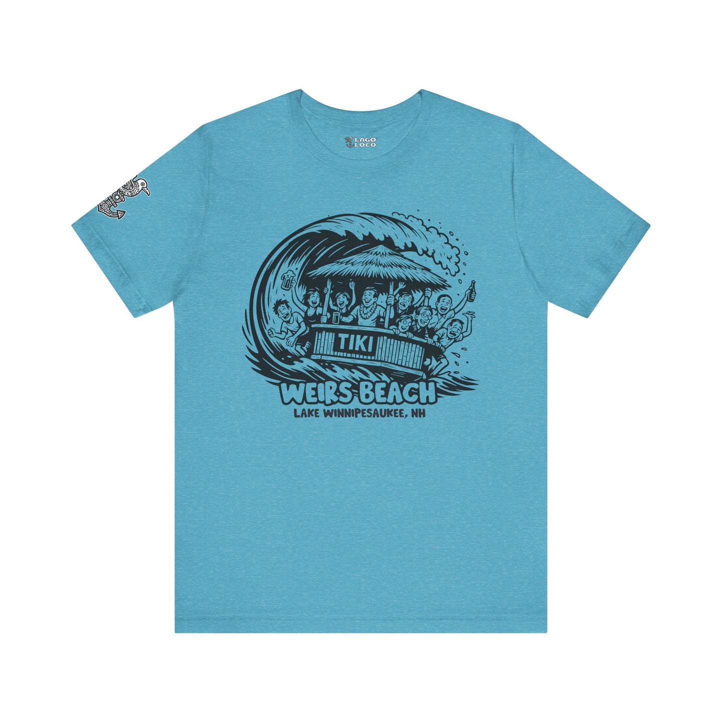 Weirs Beach - Tiki -  Unisex Tee