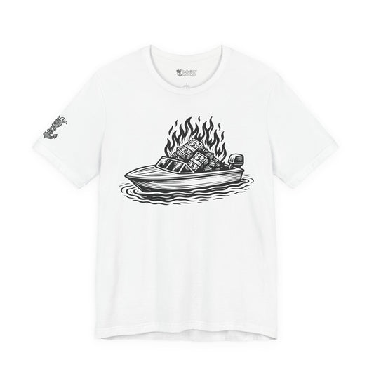 I love boating - Unisex Tee