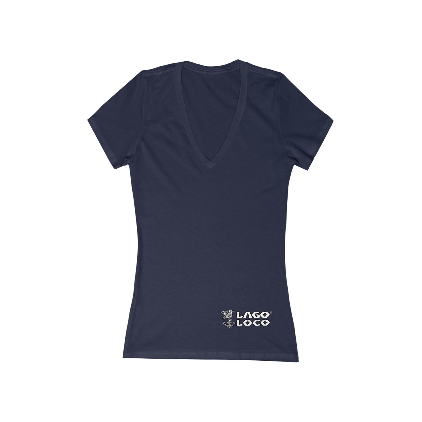 Bahia Braun - Women's V-Neck- Back Print