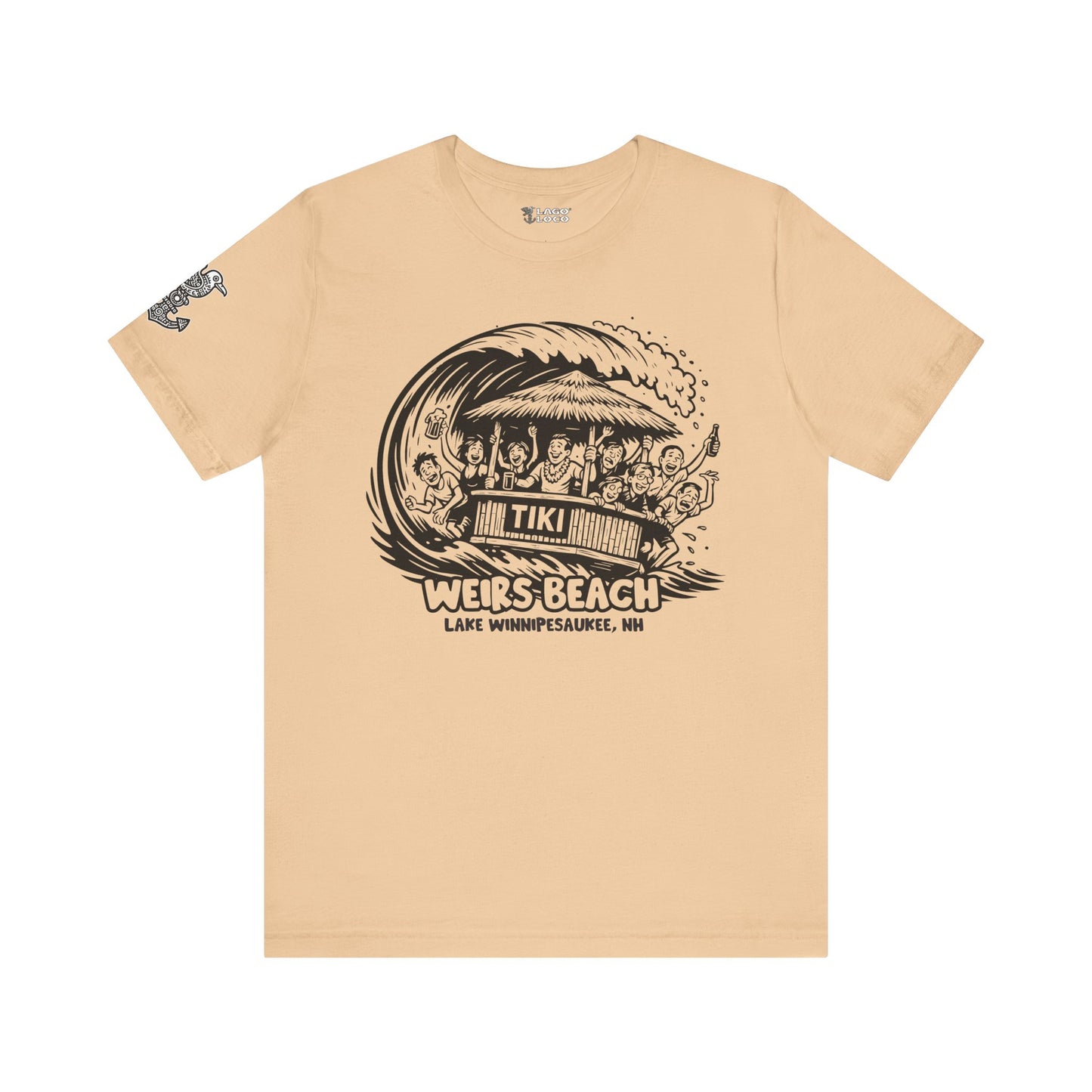 Weirs Beach - Tiki -  Unisex Tee