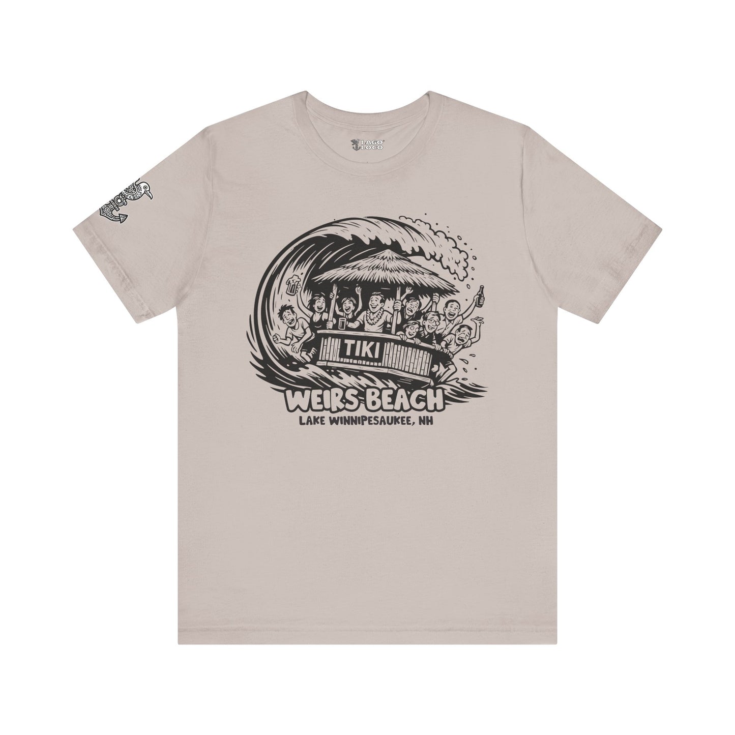 Weirs Beach - Tiki -  Unisex Tee