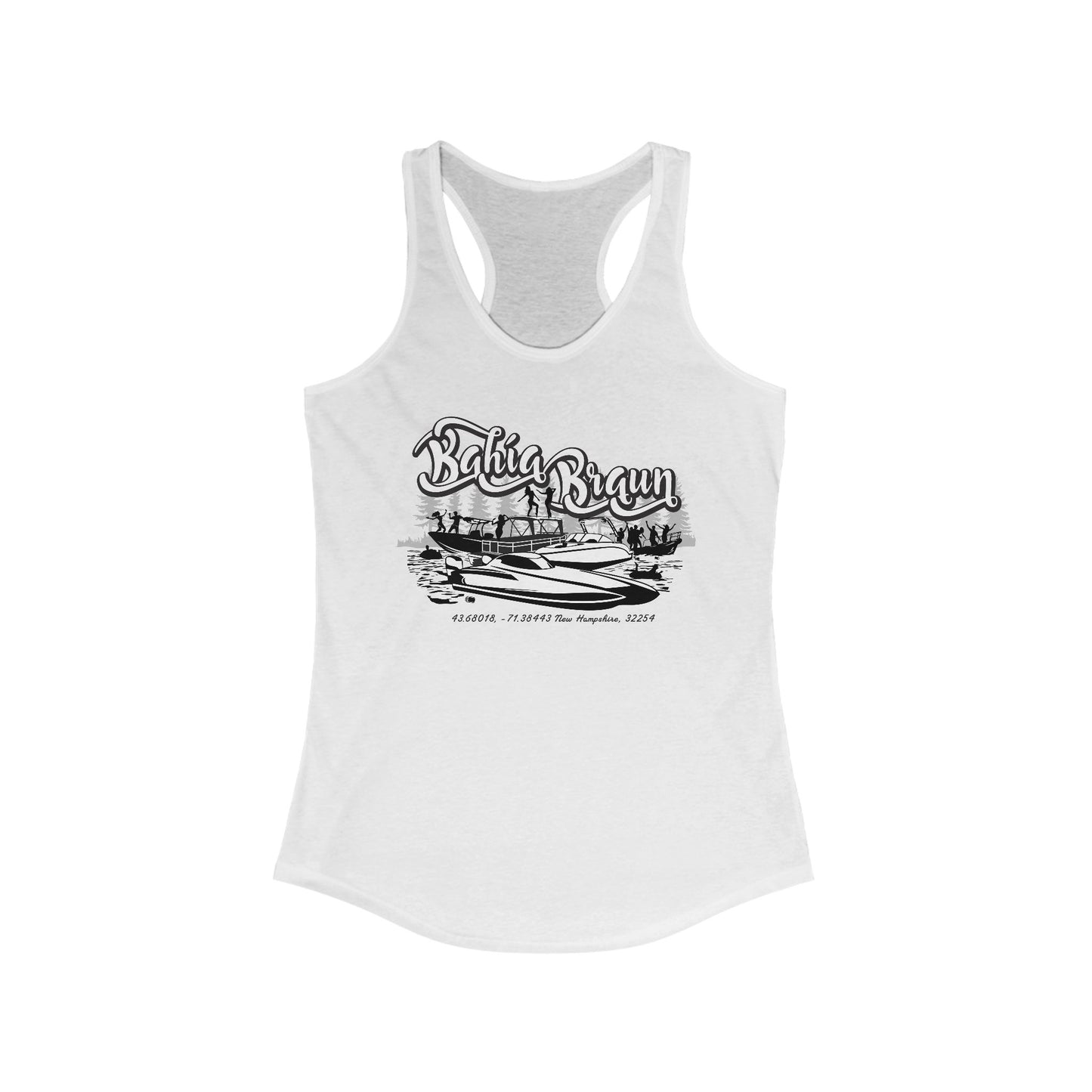 Bahia Braun (Bruan Bay) - Women's Racerback Tank Top