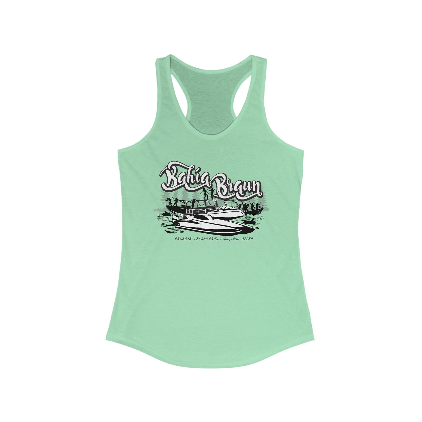 Bahia Braun (Bruan Bay) - Women's Racerback Tank Top