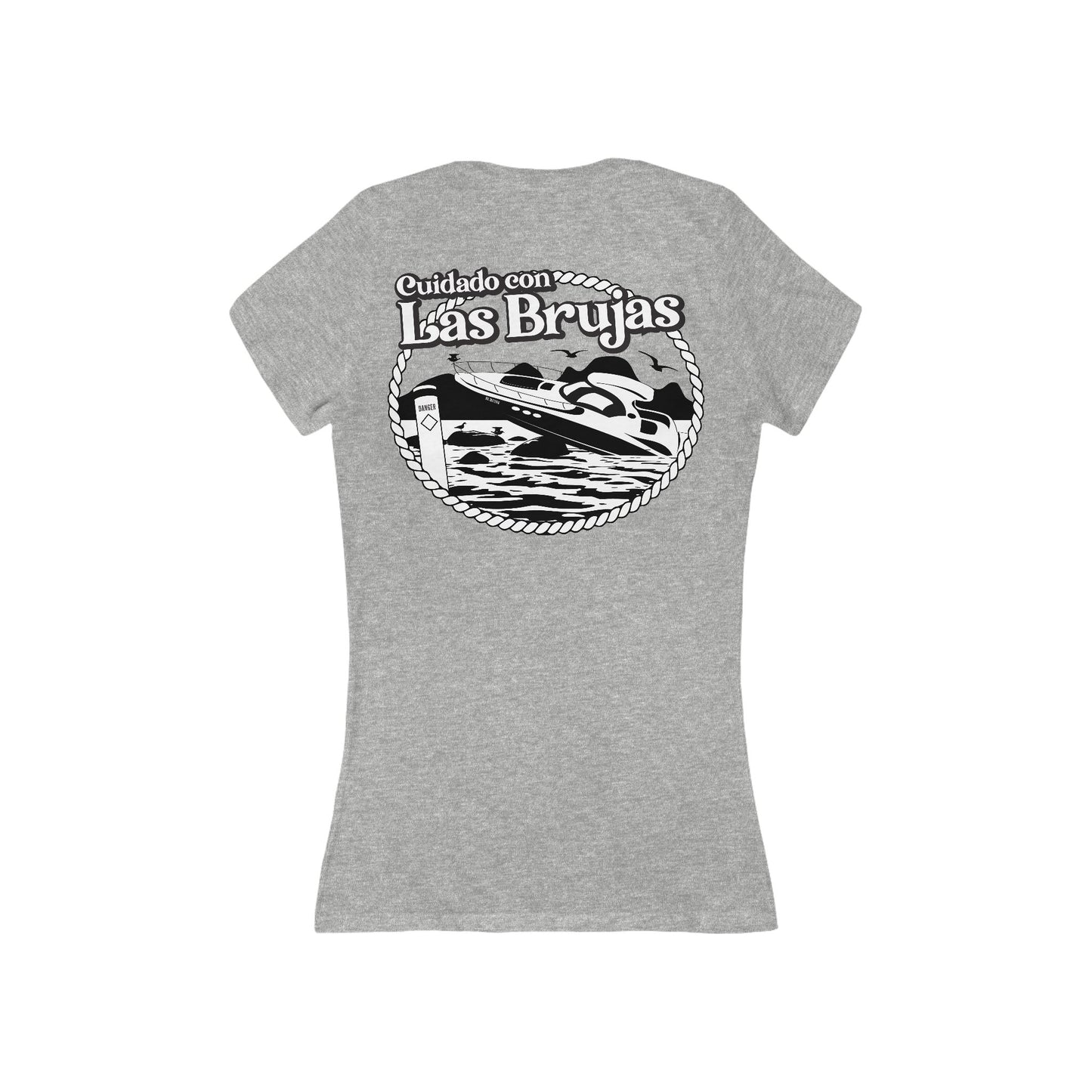 Las Brujas - Women's V-Neck- Back Print